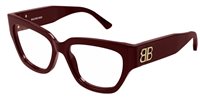 Montatura vista Balenciaga Donna BB0326O004-BURGUNDY-BURGUNDY-TRANSPAR53 - BB0326O004-BURGUNDY-BURGUNDY-TRANSPAR53